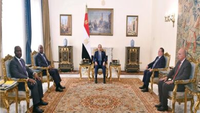 الرئيس السيسي يستقبل رئيس بنك التصدير الأفريقي وخليفته المرتقب