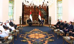 رئيس الإمارات يشيد بما يشهده مناخ الاستثمار في مصر من تطور كبير  