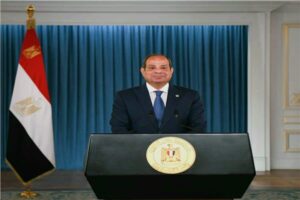 الرئيس السيسي: مؤتمر حل الدولتين فرصة تاريخية يجب اغتنامها لإنهاء عقود من الصراع 