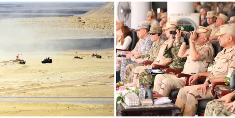 المتحدث العسكرى : وزير الدفاع يشهد تنفيذ المرحلة الرئيسية للتدريب المصري الأمريكي النجم الساطع