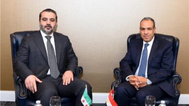 الخارجية يلتقي مع نظيره السوري على هامش أعمال الجمعية العامة للأمم المتحدة 