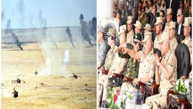 وزير الدفاع يشهد تنفيذ المرحلةالرئيسية للتدريب المصري الأمريكي النجم الساطع