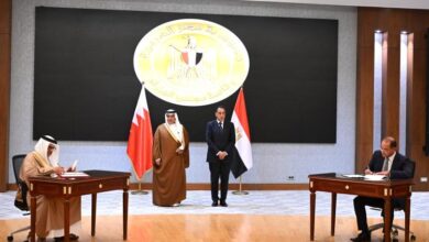 مدبولي وولي عهد البحرين يشهدان توقيع 8 وثائق في مجالات تخدم تعزيز التعاون 