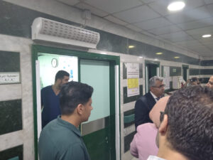 مساعد وزير الصحة يوجه بتطوير قسم الطوارئ بمستشفى أم المصريين في الجيزة 