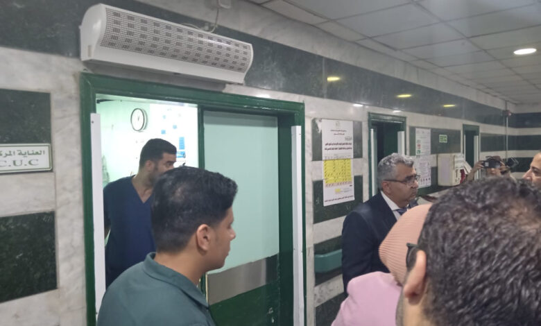 مساعد وزير الصحة يوجه بتطوير قسم الطوارئ بمستشفى أم المصريين في الجيزة 