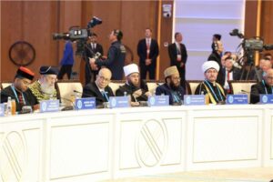 وزيرالأوقاف يشهد الجلسة الافتتاحية للقمة الدولية لزعماء الأديان في «أستانا»