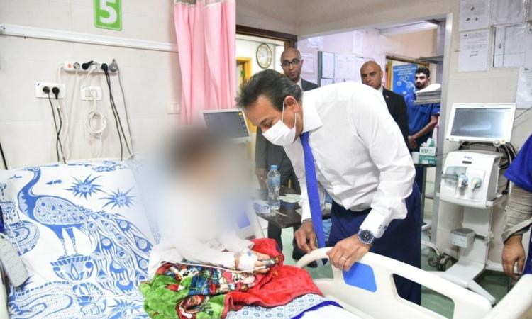 وزير الصحة يوجه بوضع جداول زمنية لإنهاء تطوير ورفع كفاءة مستشفى الهرم