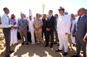الجيش الثالث الميدانى يفتتح مزار النقطة الحصينة بعيون موسى