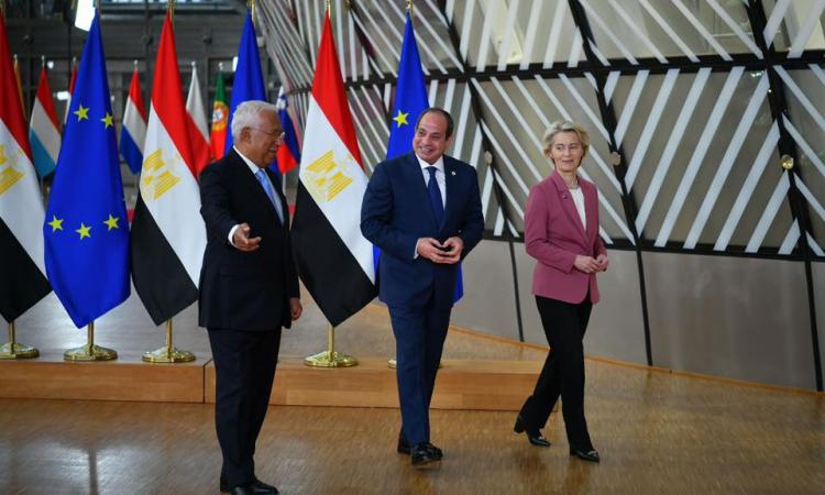 الموقع الرئاسي ينشر فيديو زيارة الرئيس السيسي للعاصمة البلجيكية بروكسل