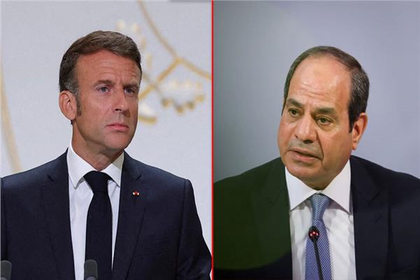 ماكرون يهنئ الرئيس السيسي بفوز العناني بمنصب مدير عام اليونسكو 