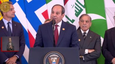 من مدينة السلام ..الرئيس السيسي اتفاق شرم الشيخ أغلق صفحة أليمة في تاريخ البشرية ويدعو الشعب الإسرائيلى: مدوا أيديكم بالسلام العادل فى هذه اللحظة التاريخية