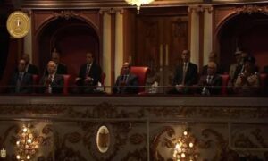 الرئيس السيسي يشهد احتفالية "وطن السلام"