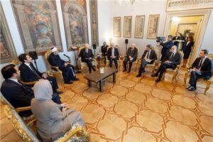 شيخ الأزهر للرئيس الإيطالي: ننتظر إعلان الاعتراف بدولة فلسطين