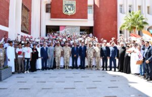 القوات المسلحة تدفع عدداً من اللجان التجنيدية إلى محافظة جنوب سيناء لإنهاء المواقف التجنيدية لذوى الهمم وكبار السن  