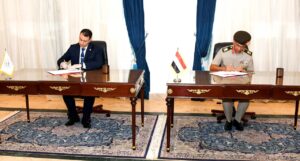 المتحدث العسكرى :إدارة الحرب الكيميائية توقع بروتوكول تعاون مع هيئة المحطات النووية لتوليد الكهرباء