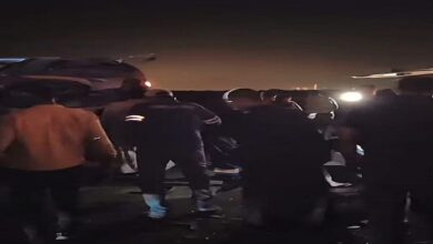 مصرع شخصين وإصابة 45 في حادث مروع بطريق مصر – السويس الصحراوي