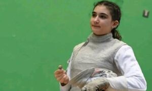 سارة عمرو تفوز بذهبية كأس العالم لسلاح الشيش تحت ١٧سنة بتركيا