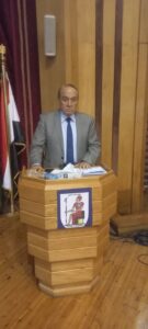 الخبير الاستراتيجى سمير فرج لطلاب جامعة القاهرة: إسرائيل ستظل العدو الأبدى لمصر