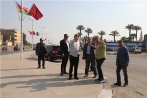 محافظ القاهرة يتفقد أعمال رفع الكفاءة للطرق والمحاور المؤدية للمتحف الكبير