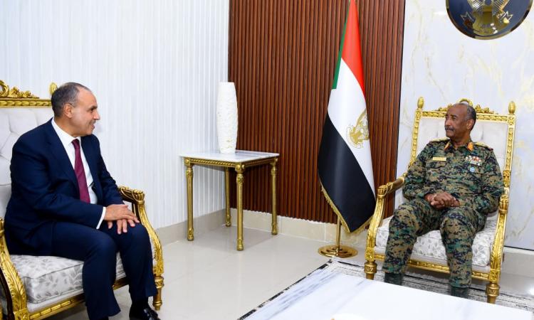 وزيرالخارجية يلتقي الفريق أول ركن عبد الفتاح البرهان