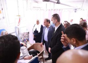 نائب وزير الصحة يتفقد عدداً من المنشآت الطبية بمحافظة دمياط