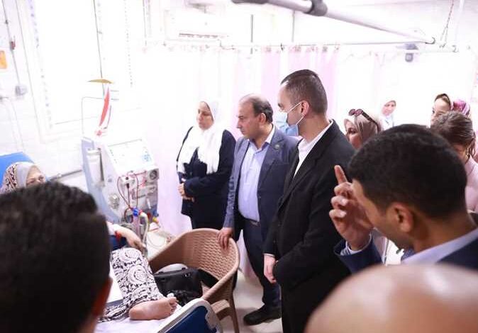 نائب وزير الصحة يتفقد عدداً من المنشآت الطبية بمحافظة دمياط