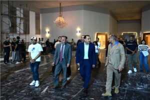 جولةليلية لرئيس الوزراء لمتابعة ترتيبات الاحتفال بافتتاح المتحف الكبير 