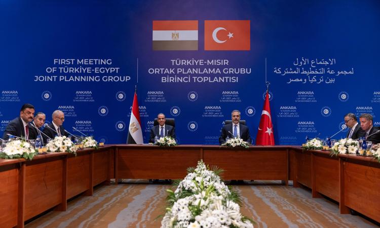 وزيرا الخارجية المصري والتركي يشاركان في اجتماع مجموعة التخطيط المشتركة بأنقرة 