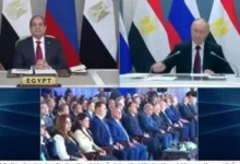 بوتين يهنئ الرئيس السيسى بعيد ميلاده خلال مراسم وضع هيكل الاحتواء بمفاعل الضبعة