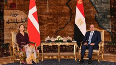 الرئيس السيسي يبحث سبل تعزيز العلاقات الثنائية بين مصر والدنمارك 
