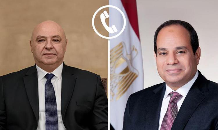 الرئيس السيسي يجدد التأكيد على موقف مصر الثابت الداعم لاحترام سيادة لبنان 