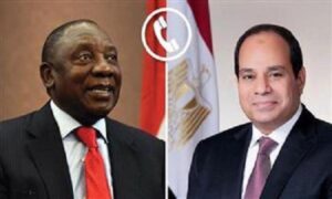 الرئيس السيسي ورئيس جنوب إفريقيا يؤكدان عمق العلاقات بين البلدين