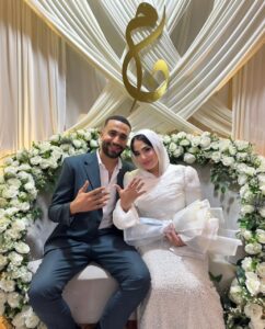 1000 مبروووك للعروسين.. تمت خطبة الانسة ندى حسين عبدالرحمن إلى المحاسب محمود على الباجوري