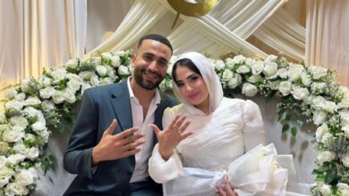 1000 مبروووك للعروسين.. تمت خطبة الانسة ندى حسين عبدالرحمن إلى المحاسب محمود على الباجوري