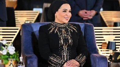 السيدة انتصار السيسي تعرب عن سعادتها بحضور إفتتاح المتحف المصرى الكبير