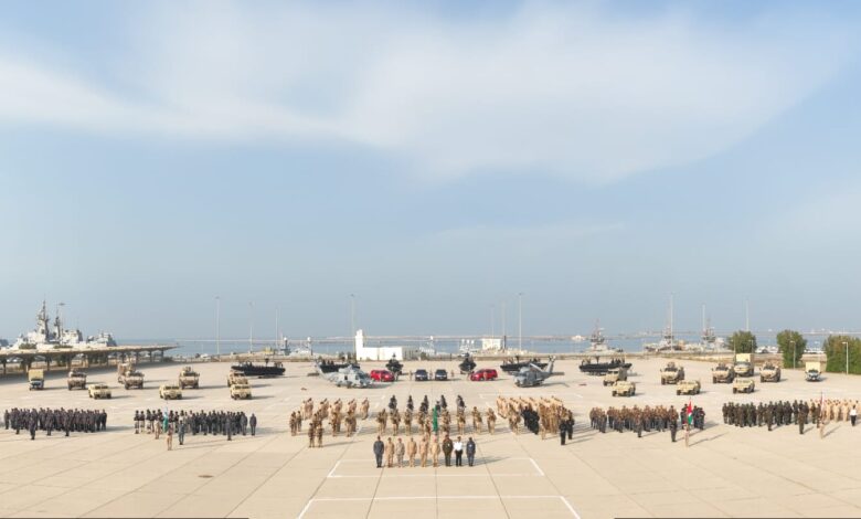 إنطلاق فعاليات التدريب البحرى المشترك المصرى السعودى (الموج الأحمر 8)