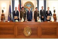 الاكاديمية العسكرية توقع بروتوكول تعاون مع وزارة الإتصالات وصندوق تحيا مصر 