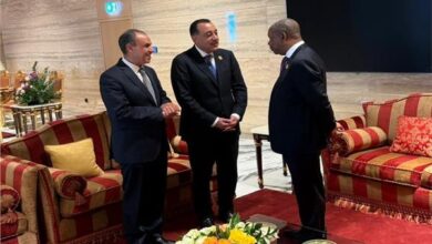 رئيس جمهورية أنجولا يستقبل مدبولي