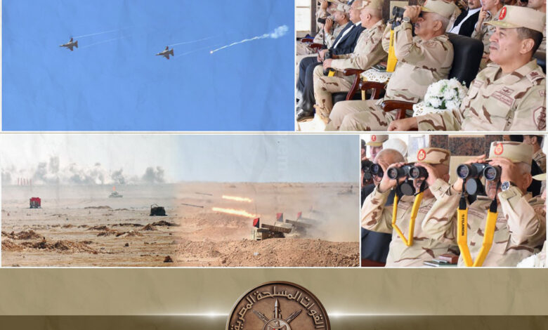 المتحدث العسكرى : وزير الدفاع يشهد تنفيذ المشروع التكتيكى لإحدى وحدات المنطقة الغربية العسكرية