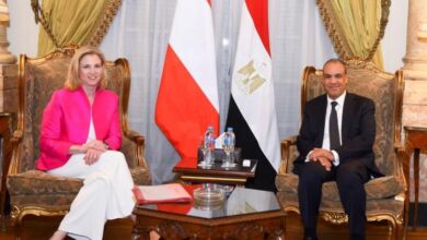 الخارجية: نتطلع لمواصلة العمل المشترك مع النمسا لتعزيز كافة مسارات العلاقات 