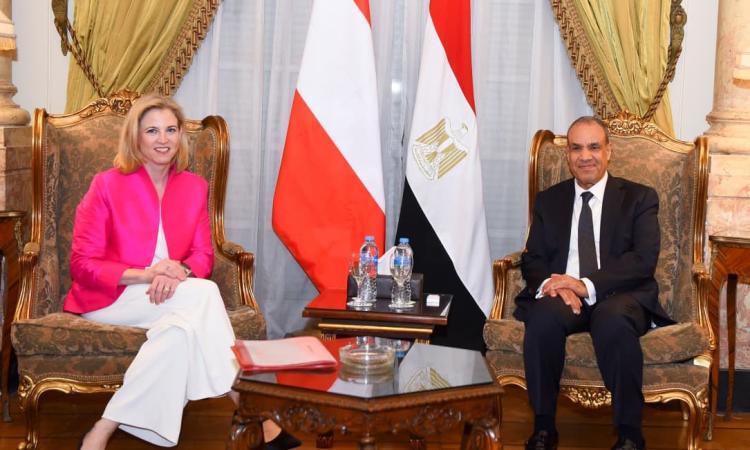 الخارجية: نتطلع لمواصلة العمل المشترك مع النمسا لتعزيز كافة مسارات العلاقات 