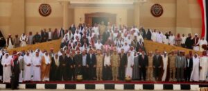 المتحدث العسكرى : قيادة قوات شرق القناة لمكافحة الإرهاب تستقبل عدداً من شيوخ وعواقل القبائل وممثلى المجتمع المدنى بمحافظتى شمال وجنوب سيناء