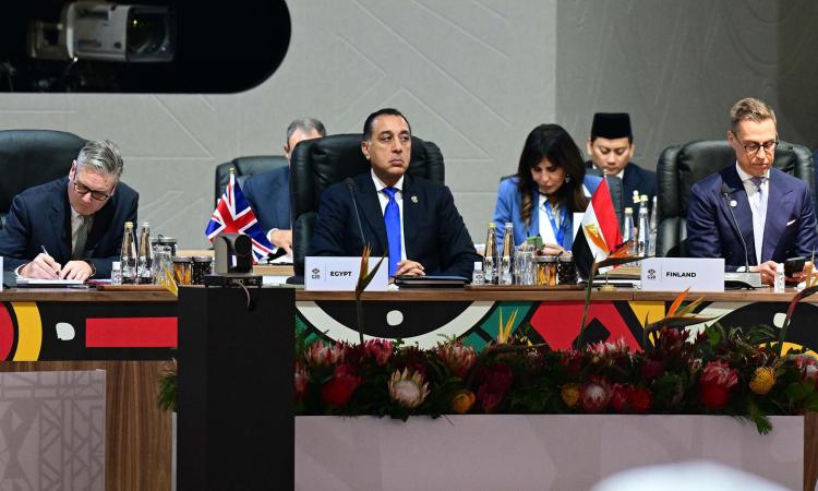 رئيس الوزراء يشارك في فعاليات الجلسة الافتتاحية لقمة مجموعة العشرين بجوهانسبرج 