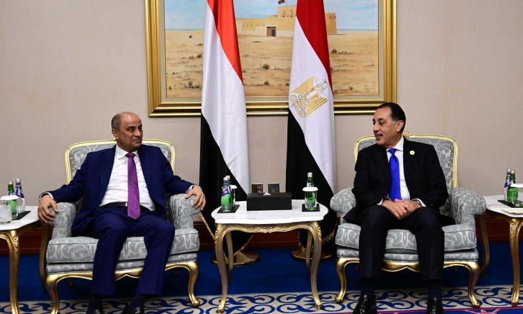 مدبولي يؤكد دعم مصر للحكومة الشرعية ولتحقيق الأمن والاستقرار في اليمن