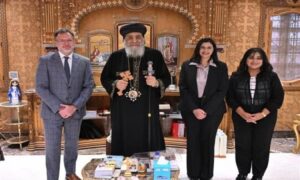 البابا تواضروس يستقبل سفراء أرمينيا والمجر وكندا والاتحاد الأوروبي 