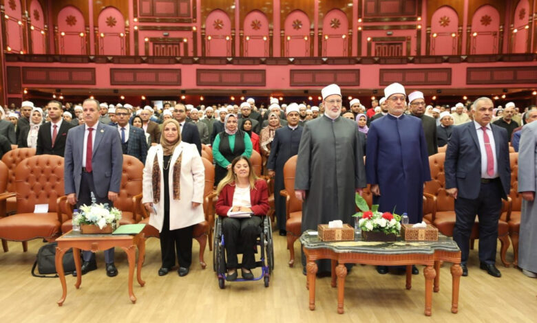 مفتي الجمهورية يشهد الاحتفال السنوي للأزهر الشريف لتكريم الأشخاص ذوي الإعاقة 