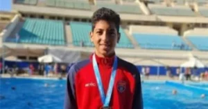 بيان النيابة العامة يكشف 17 معلومة عن وفاة لاعب السباحة يوسف محمد