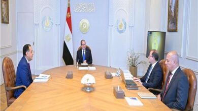 توجيهات رئاسية بالبناء على التحسن الاقتصادي وزيادة جذب الاستثمارات 