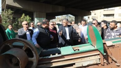 محافظ الجيزة يتابع أعمال رفع كفاءة شارع العروبة وتحسين مستوى النظافة والتجميل ويغفل المرور على كفر طرمس والملكة والمنشية واحمد حمدى والشيخ ريحان وشارع المساكن ويرى الفوضى 