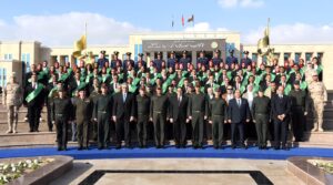 الأكاديمية العسكرية المصرية تنظم حفل إنتهاء دورة تعايش طلبة جامعة القاهرة بالأكاديمية 